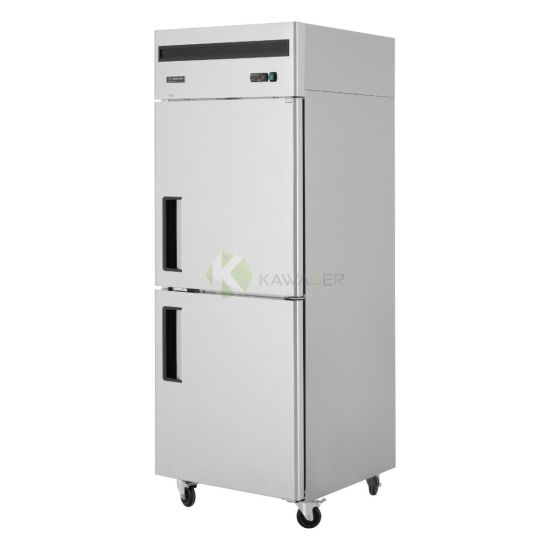  فريزر عمودي بابين نص ستانلس - 680 لتر من بيوكيت