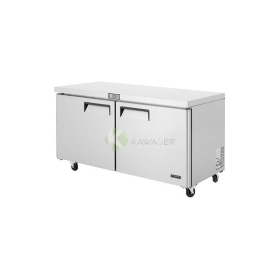 2 Door Stainless Steel Undercounter Refrigerator From PIOKIT 