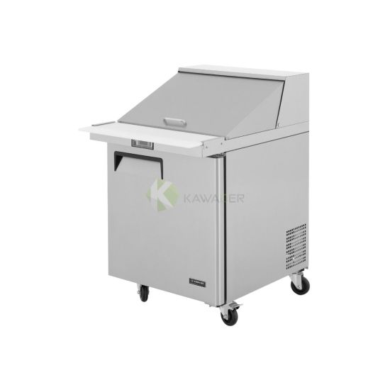 1 Door Deep Prep Table Refrigerator 70cm – 12 GN 1/6 Pans From PIOKIT