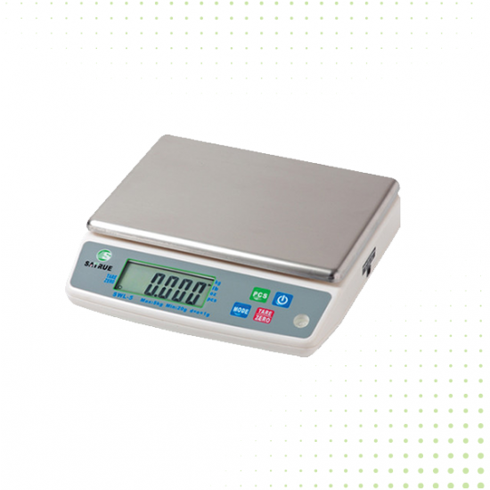 Digital Weighing Scale – 5Kg From TELLIER - Silver