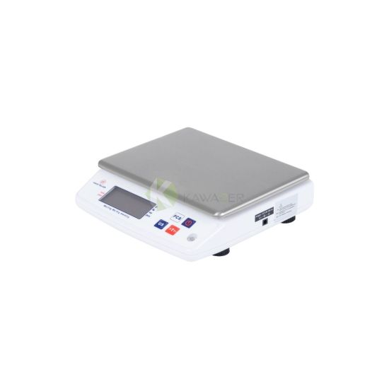 Digital Weighing Scale – 5Kg From TELLIER - Silver