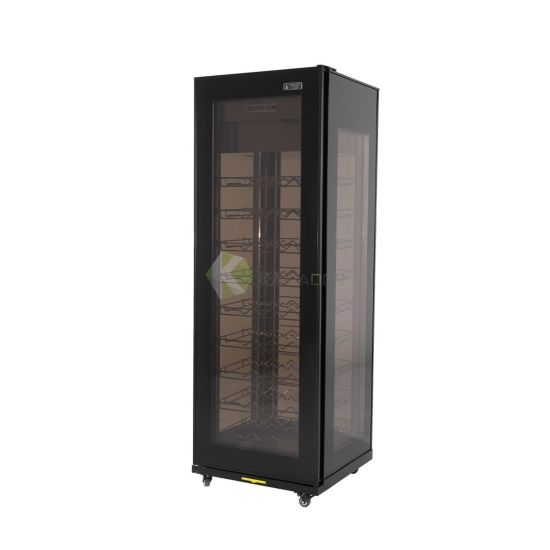 Standing Beverage Glass Display Refrigerator – 400LT From PIOKIT - Black