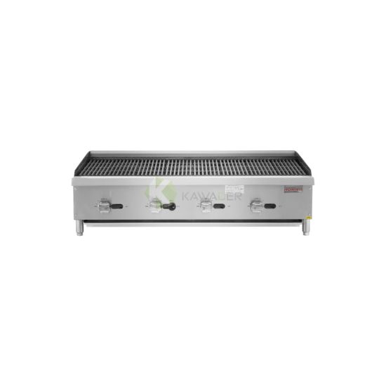 Stainless Steel Gas Radiant Charbroiler With Cast Iron Grates – 122 From PIOKIT