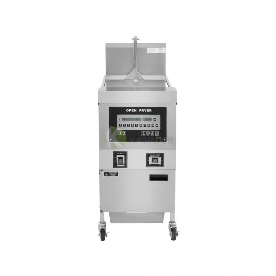 Stainless Steel Single Tank Electric Fryer – 32LT PIOKIT 