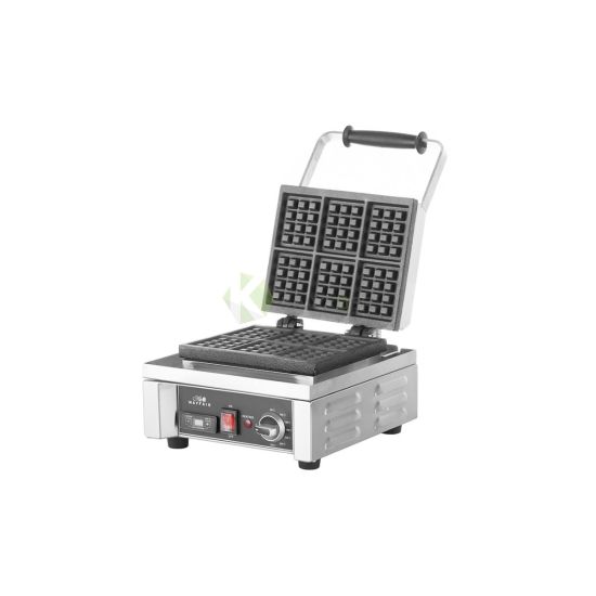 Waffle Maker Single Plate – 90 D From MAYFAIR - Silver