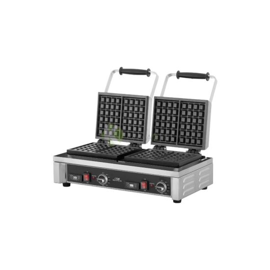 Stainless Steel Electric Double Waffle Maker – Regular From MAYFAIR