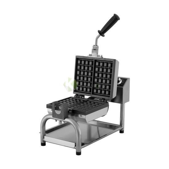 Stainless Steel Electric Single Waffle Maker – Rotary From MAYFAIR