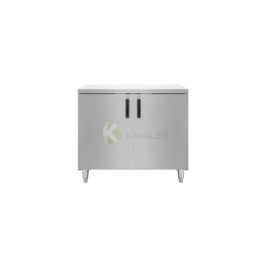 2 Doors Electric Cupboard Warmer - From MAYFAIR - Silver
