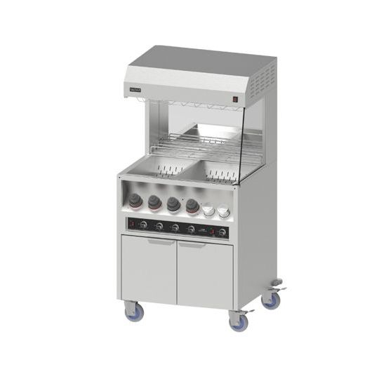 Electric Stainless Steel Free Stand Chip Warmer – 80CM From MAYFAIR