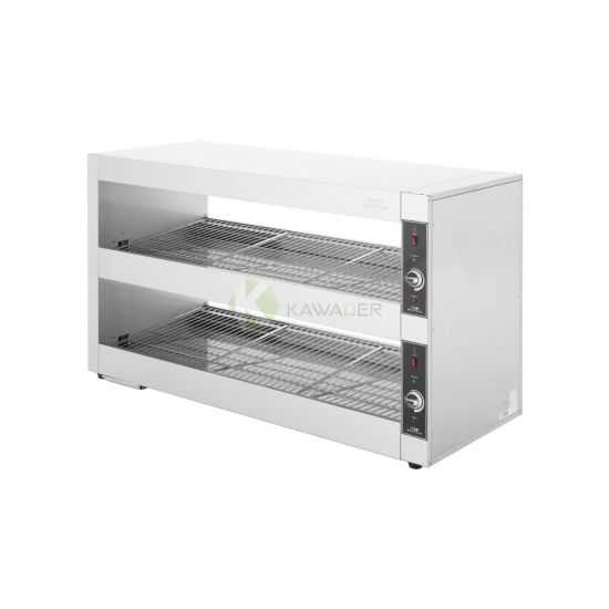 2 Deck Heated Food Showcase 150CM From MAYFAIR
