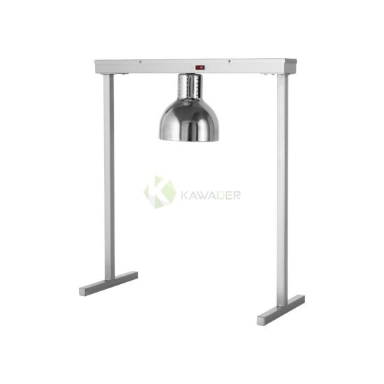Food Warmer With infrared Lamp - From MAYFAIR-Silver
