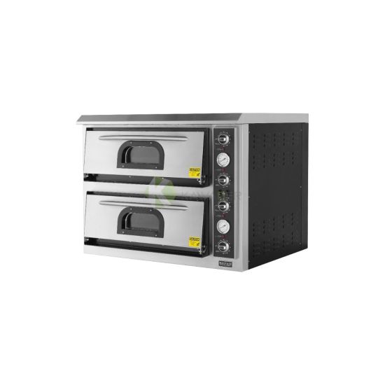 Stainless Steel Electric Pizza Oven – 2 Deck From MAYFAIR