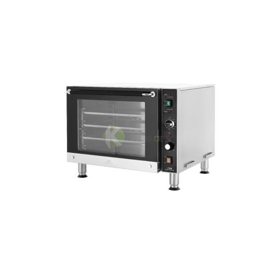 Stainless Steel Electric Convection Oven With 4 Trays From MAYFAIR