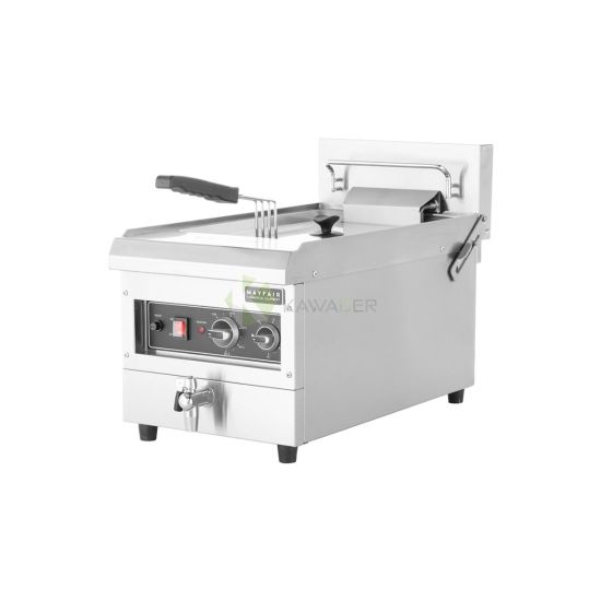 Stainless Steel Electric Fryer Single Tank – 10L From MAYFAIR
