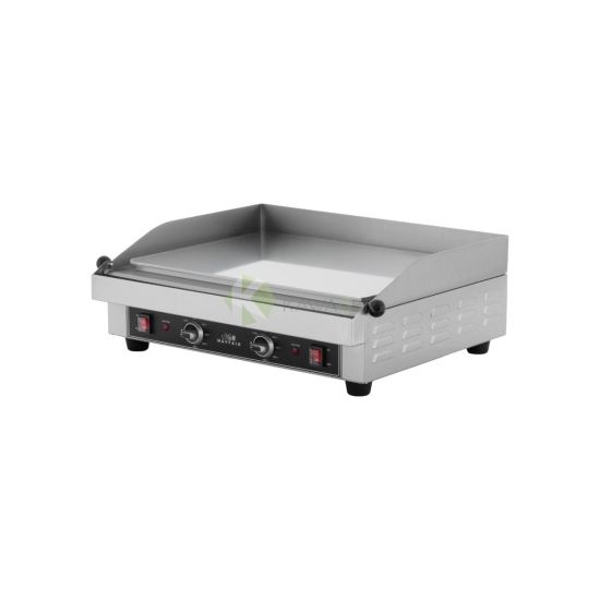 Electric Flat Griddle Chrome 6000W Commercial - from Mayfair