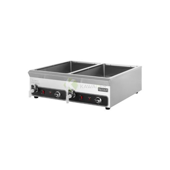 Stainless Steel Double Bain Marie Warmer - From MAYFAIR