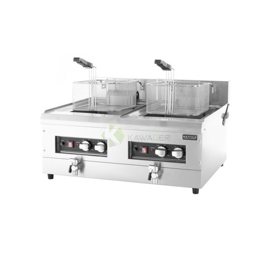 Electric London Model Fast Countertop Fryer – 2x16LT From MAYFAIR