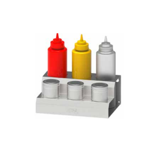 Sauce Bottle & Condiment Complete Set From MAYFAIR