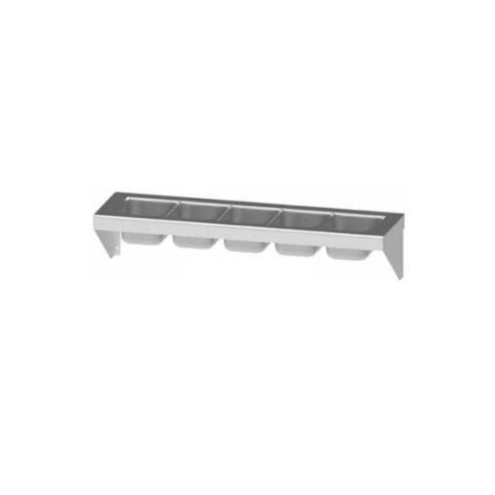 Condiment rail for PA81303 gas griddle 36'