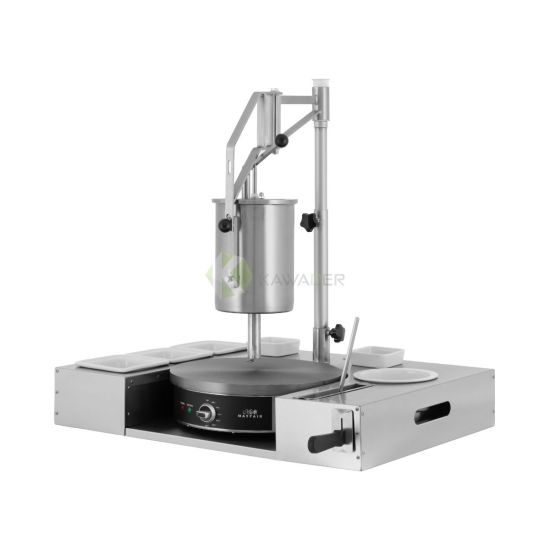 Single Electric Crepe Station With 8LT Mix Dispenser (With The Machine) From MAYFAIR