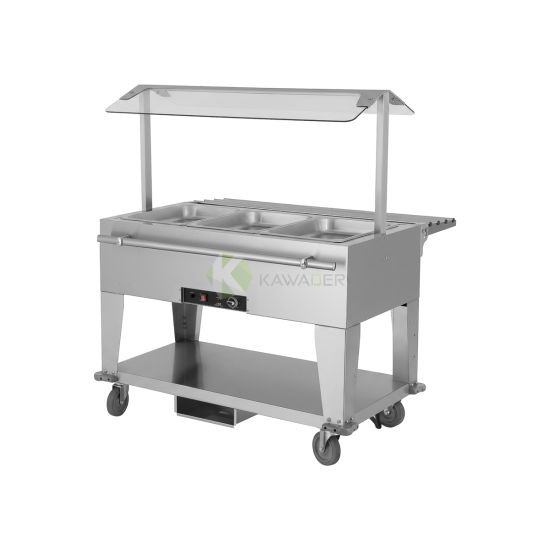 Stainless Steel Multi-Function Serving Station – 116 CM From MAYFAIR