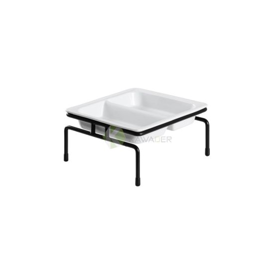 Metro GN 2/3 Buffet Rack with Porcelain Dish 6.5 cm From MAYFAIR