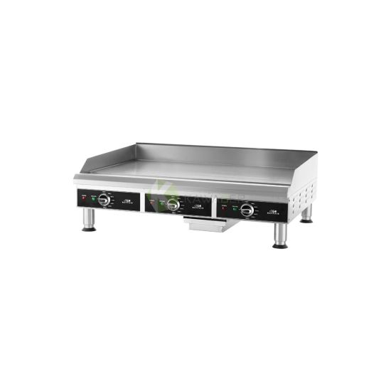 Stainless Steel Electric Griddle – 3 Burners From MAYFAIR