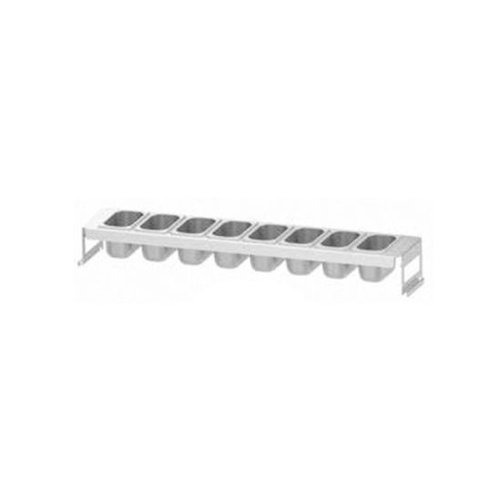 Condiment Station With 1/9 GN Pans 100mm Depth From MAYFAIR
