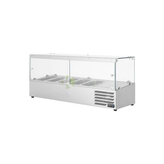 Countertop Refrigerated Gastronorm Station Type C – 129CM From MAYFAIR
