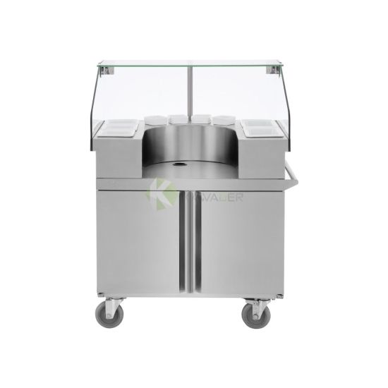 Stainless Steel Mobile Gas Crepe Station From MAYFAIR