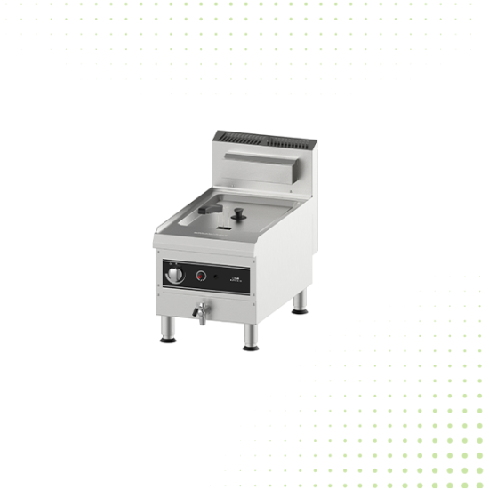 Stainless Steel Gas Fryer Single Tank – 12 LT From MAYFAIR
