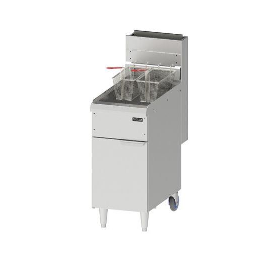 Stainless Steel Gas Fryer Single Tank – 28 LT From MAYFAIR