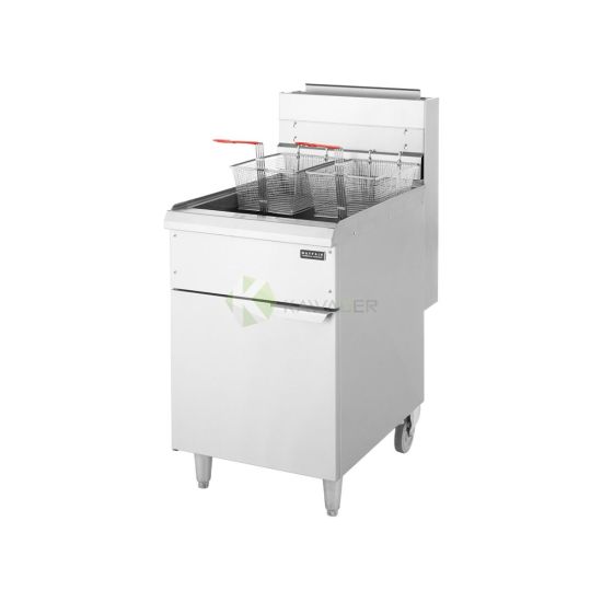 Stainless Steel Gas Fryer Single Tank – 35 LT From MAYFAIR
