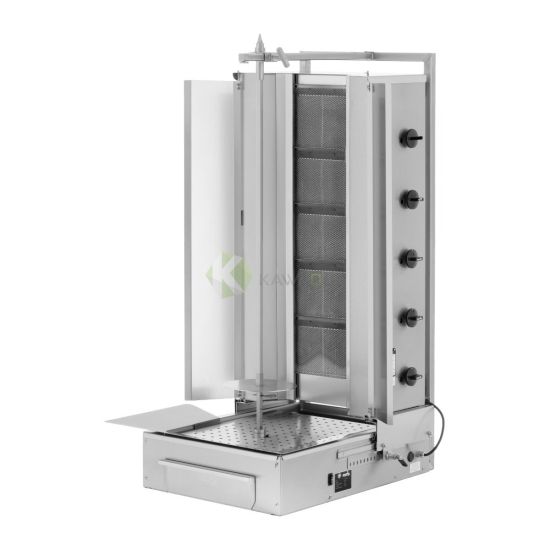 Gas Doner Grill F S GD5 With 5 Knobs – 120 KG From POTIS