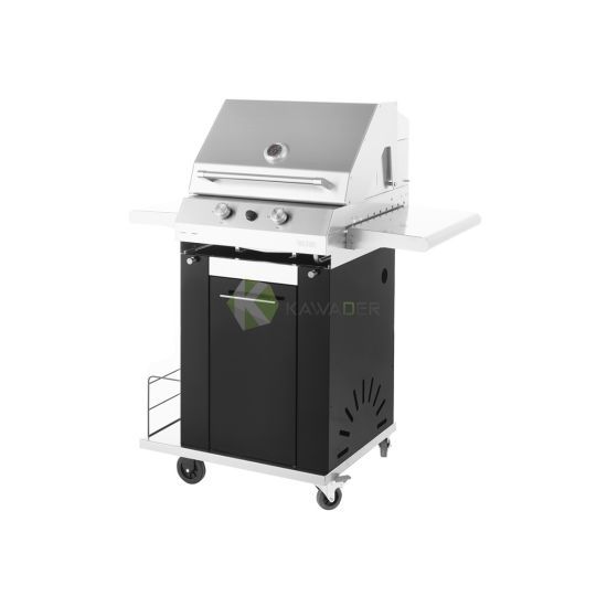 Gas Outdoor Grill – 2 Burners – Drain Grill V – From PIANETA