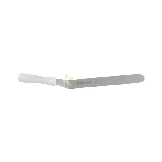 Supra Angled Chef Spatula – 30 cm, White from Sanelli
