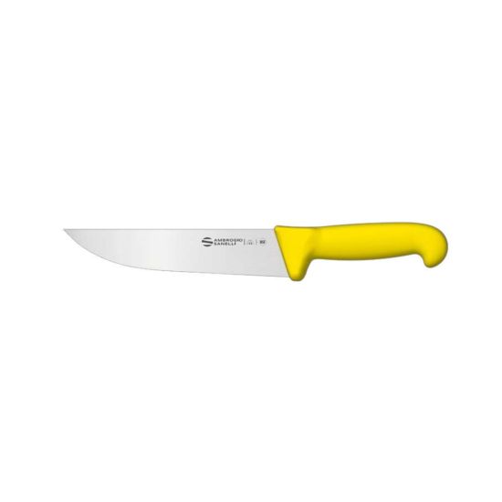 Yellow Supra Butcher Knife I – 20CM From SANELLI