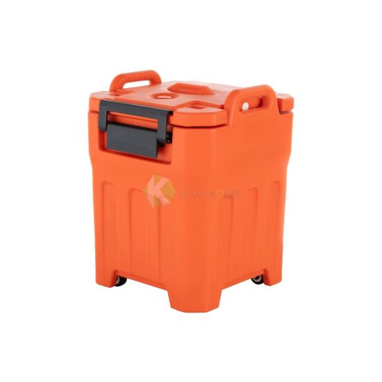Plastic Insulated Container - 35 LT From PIOKIT - Orange