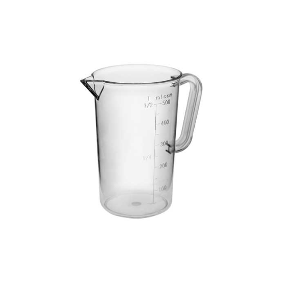 Polypropylene Measuring Jug – 500ML From PIOKIT