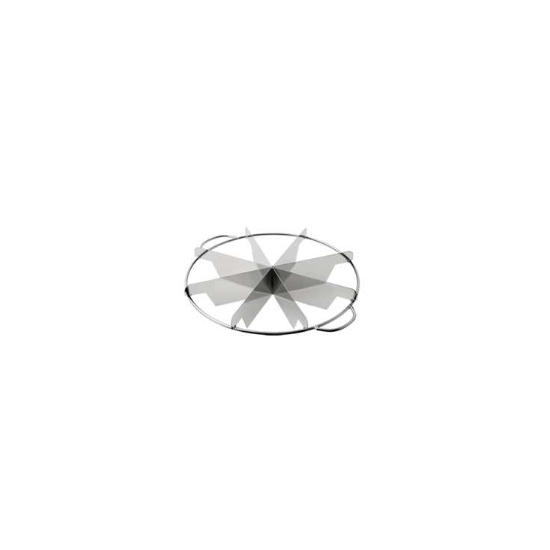Stainless Steel Cake Cutter - 8 Wedges From Tellier