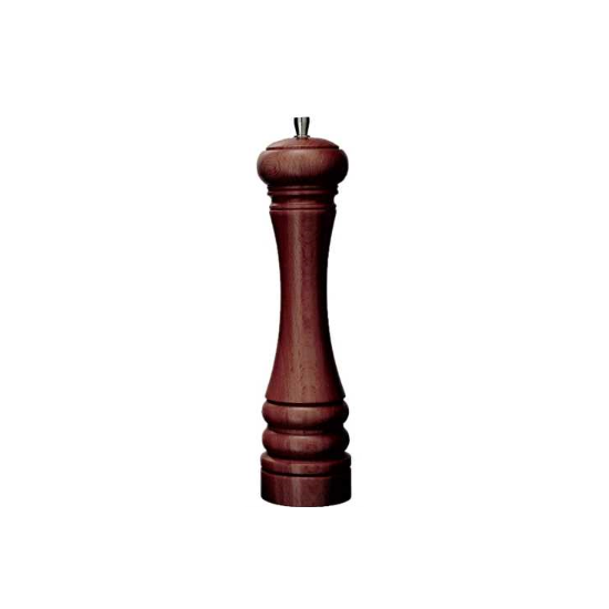 Dark Brown Hardened Pepper Mill - 30CM From Tellier