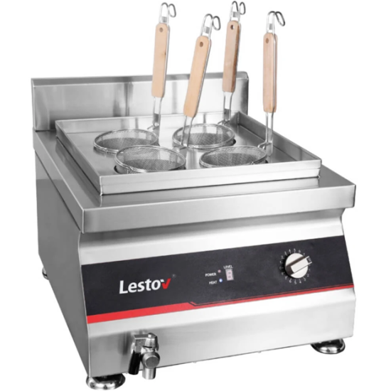 Electric Induction Pasta Cooker – 4 Strainers – 16 L - from Piokit