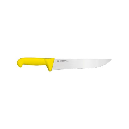 Yellow Supra Butcher Knife – 20CM From SANELLI