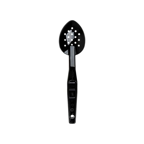 Black Camwear Perforated Salad Bar/Buffet Spoon – 11 Inches From CAMBRO