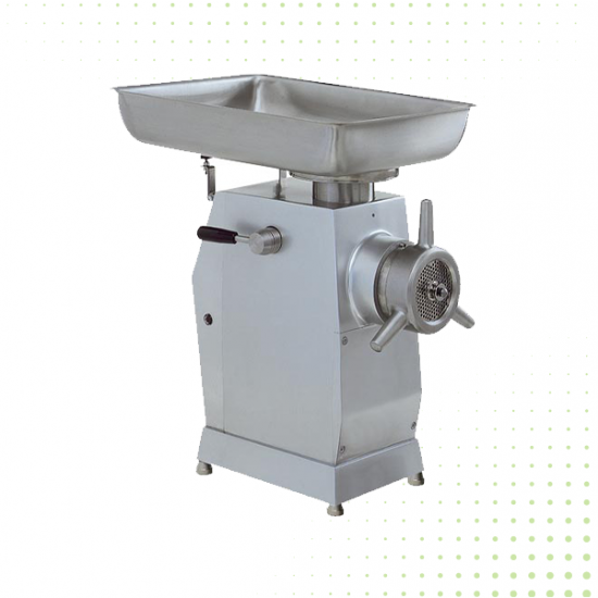 Aluminium Commercial Electric Meat Mincer - 500 KG Per Hour From OMEGA - Grey