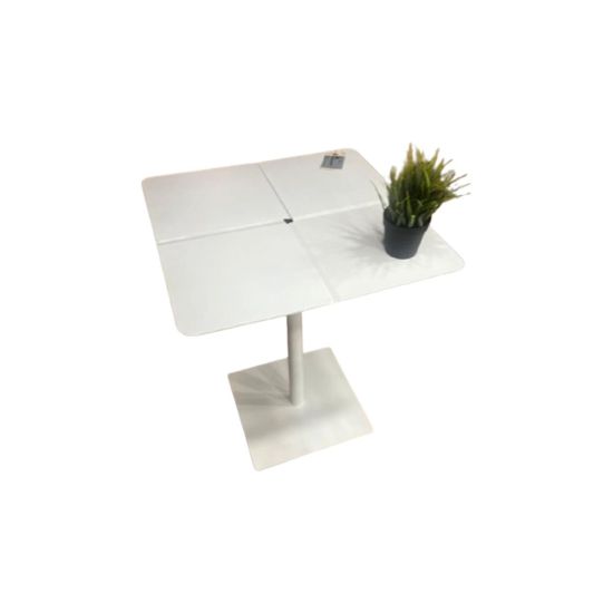White Origami Square Table - 74CM From PIOKIT 