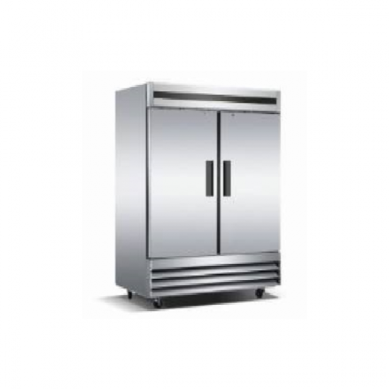 Stainless Steel Standing 2 Door Freezer – 1321Lt From PIOKIT