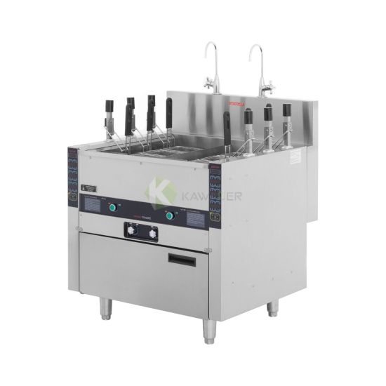 Professional Electric Automatic Noodle Cooker – 6 Square Baskets From PIOKIT 
