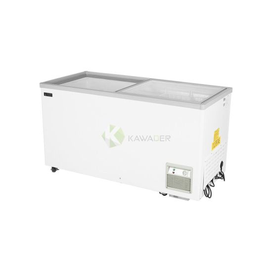 Horizontal 2 Door Deep Freezer – 383LT From PIOKIT - White