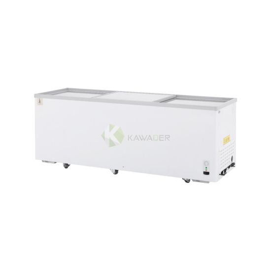 Horizontal 3 Door Deep Freezer – 541LT From PIOKIT - White